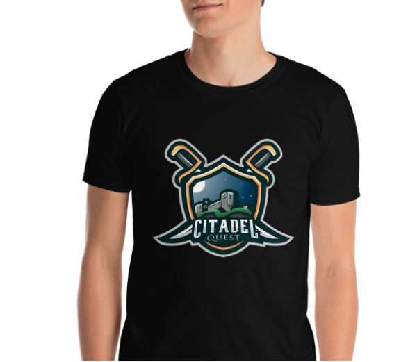 Citadel quest T-shirt black