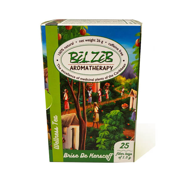 A bot of Belzeb aromatherapy Tea