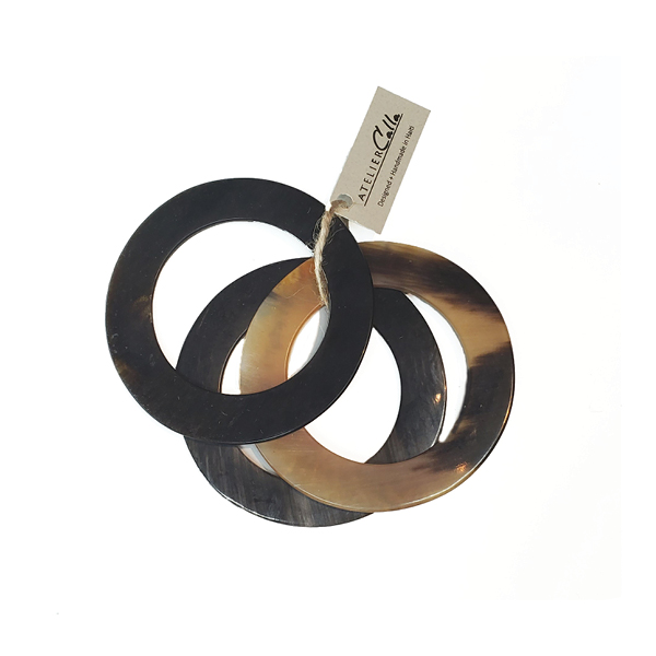 Bianka Horn Bracelet by Atelier Calla (set of 3)